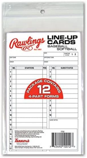 Tarjetas de Alineación Rawlings System 17 (12 unidades)