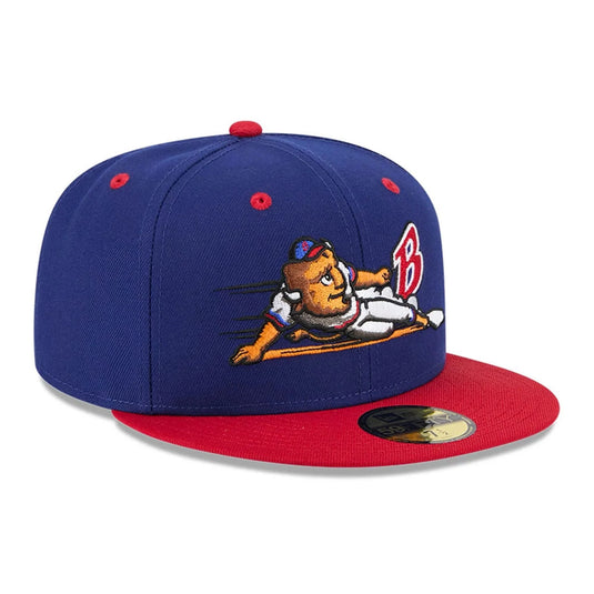 Gorra New Era Buffalo Bisons MiLB Theme Nights 59FIFTY Fitted Azul Oscuro