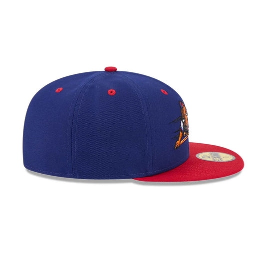 Gorra New Era Buffalo Bisons MiLB Theme Nights 59FIFTY Fitted Azul Oscuro