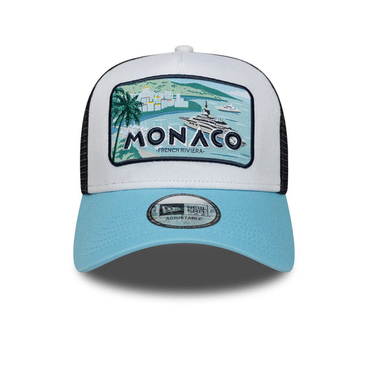 Gorra New Era Summer Monaco 9FORTY A-Frame Trucker Azul