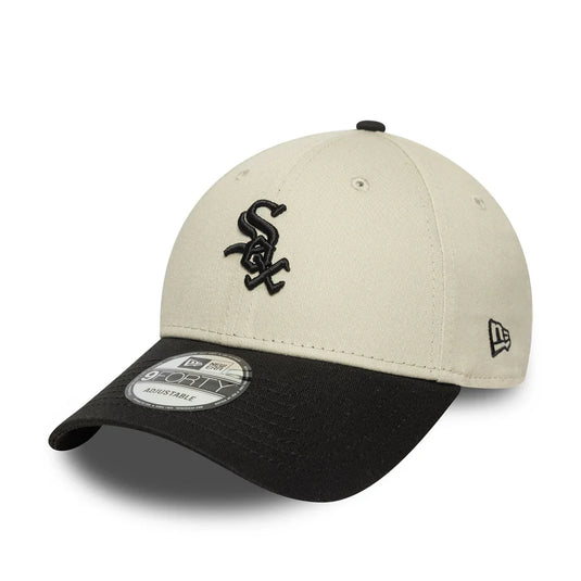 Gorra New Era Chicago White Sox MLB League Essential 9FORTY Crema