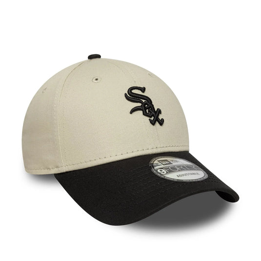 Gorra New Era Chicago White Sox MLB League Essential 9FORTY Crema
