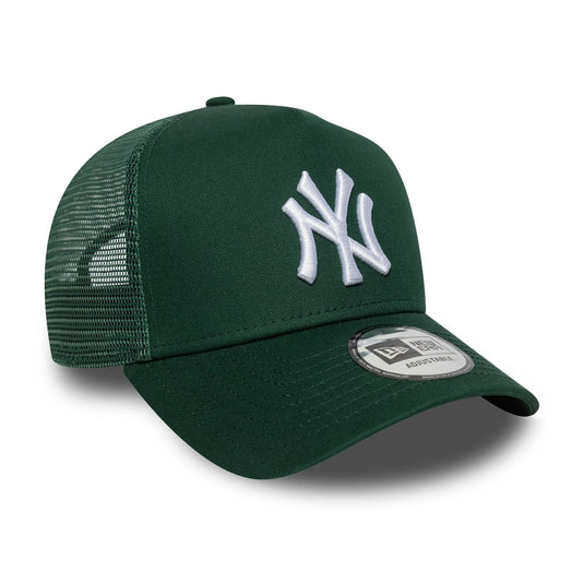 Gorra New Era New York Yankees MLB League Essential 9FORTY A-Frame Trucker Verde
