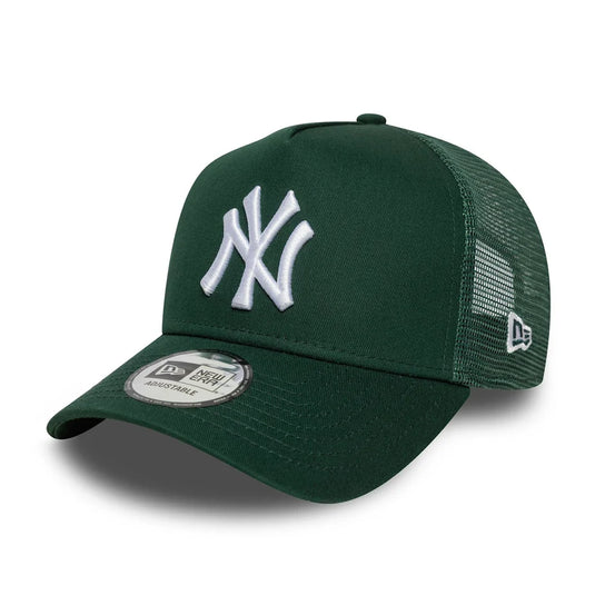 Gorra New Era New York Yankees MLB League Essential 9FORTY A-Frame Trucker Verde