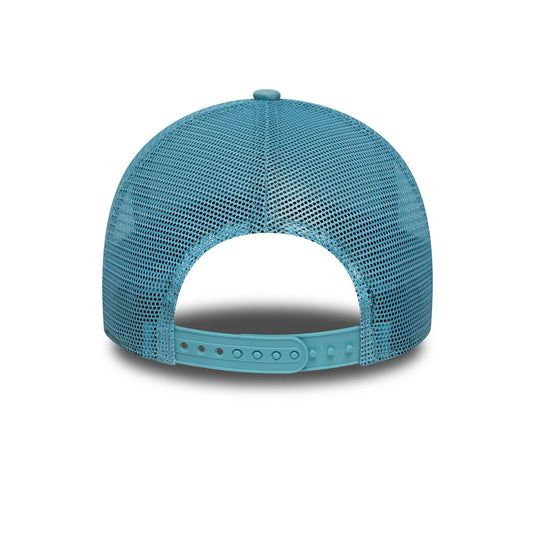 Gorra New Era LA Dodgers MLB League Essential 9FORTY A-Frame Trucker Azul Pastel