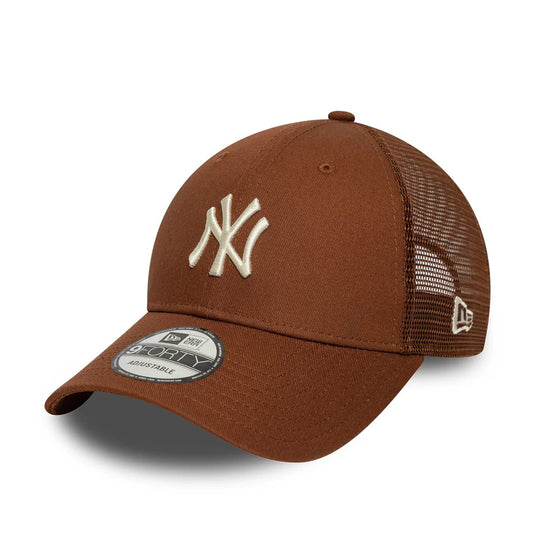 Gorra New Era MLB Homefield New York Yankees 9FORTY Trucker Marrón