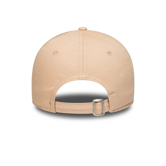 Gorra New York Yankees MLB Metallic Logo 9FORTY Mujer Rosa Pastel