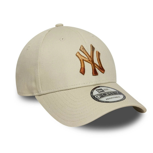 Gorra New York Yankees MLB Ombre Infill 9FORTY Crema