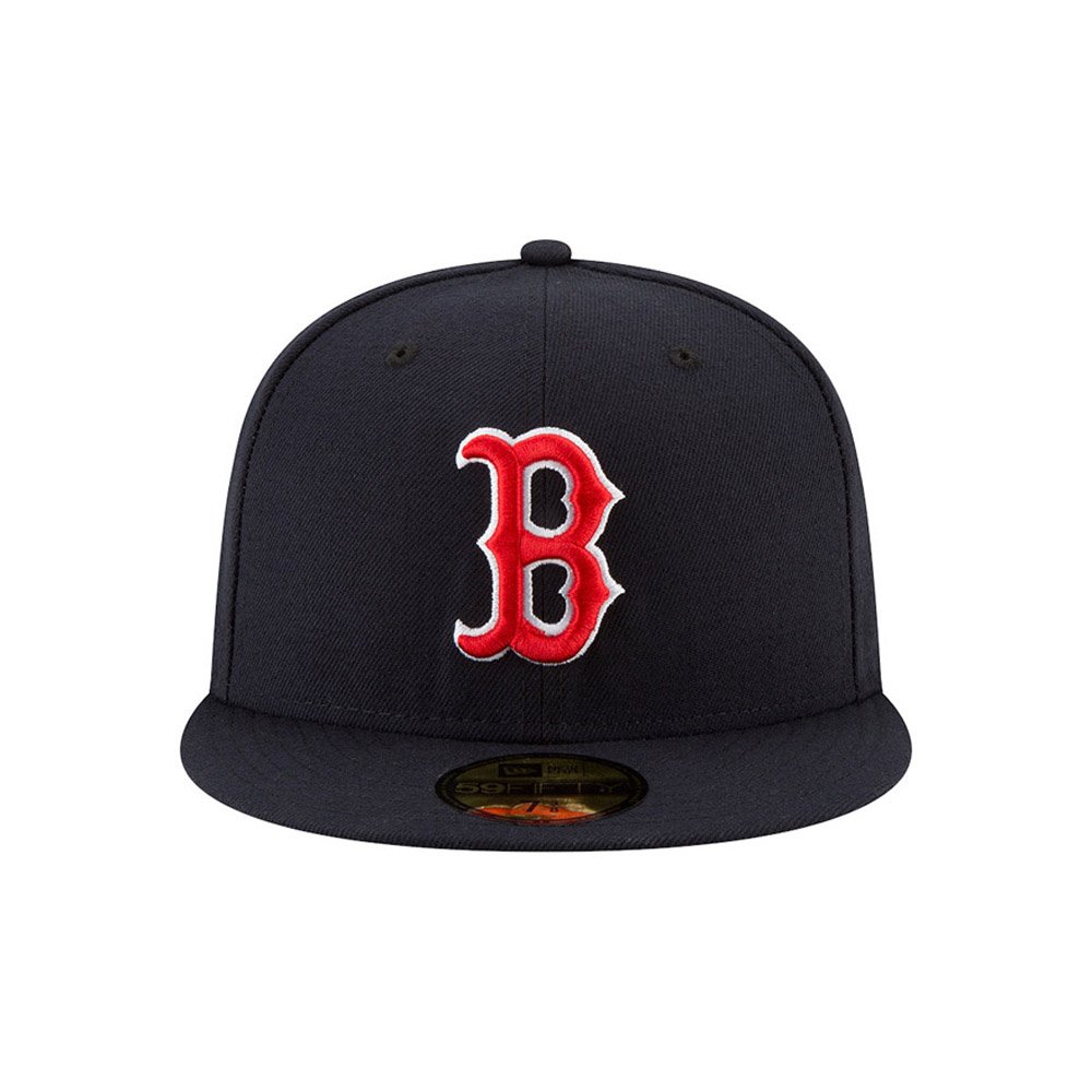 Gorra plana azul marino ajustada 59FIFTY AC Perf de Boston Red Sox MLB de New  Era