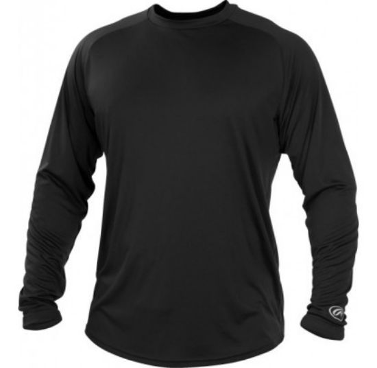 Imagen de Sudadera para Beisbol Rawlings LSRT Cuello de Crew de manga larga