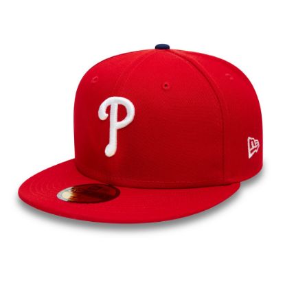 Picture of New Era Philadelphia Phillies Authentic on Field Red 59Fifty Cap