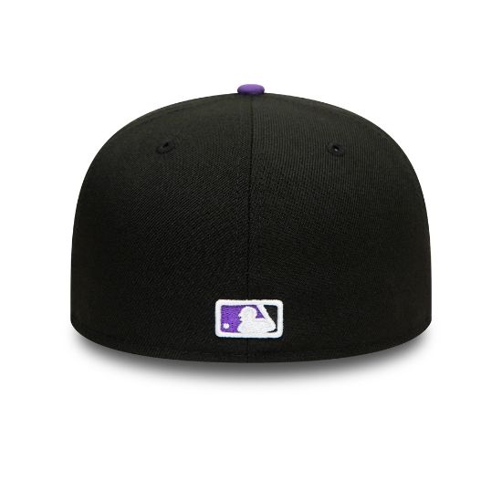 Picture of New Era Colorado Rockies Authentic On Field Black 59FIFTY Cap