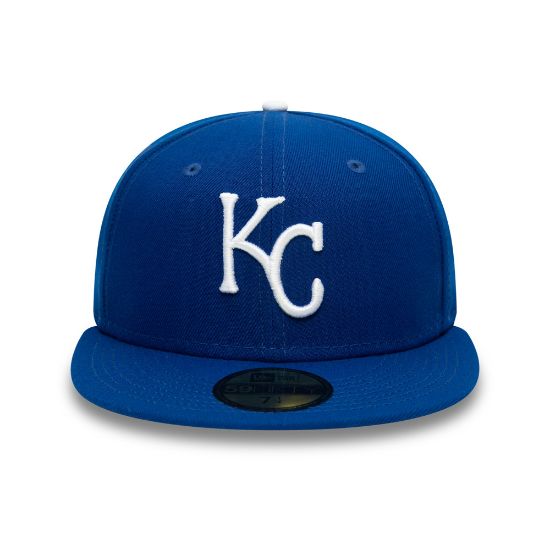 Picture of New Era Kansas City Royals AC Perf Blue 59FIFTY Cap