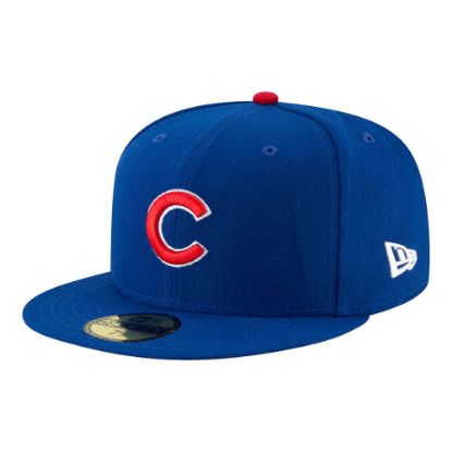 Picture of Chicago Cubs Authentic On Field 59Fifty Cap, Blue
