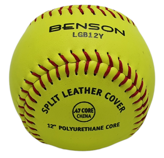 Imagen de Pelotas-Bolas Benson LGB12Y 12inch (Softbol Oficial DBV)