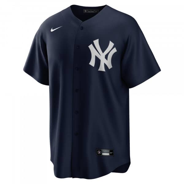 en lugar solamente Dios Tinino Baseball & Sports. Camiseta Oficial New York Yankees Visitante Azul  Marino