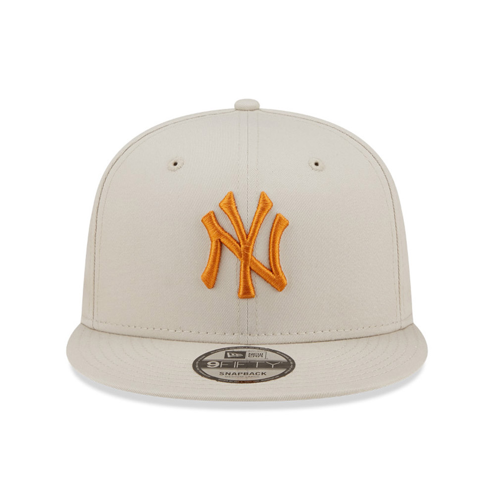 Gorra New Era New York Yankees MLB League Essential Beige 9FIFTY Snapback