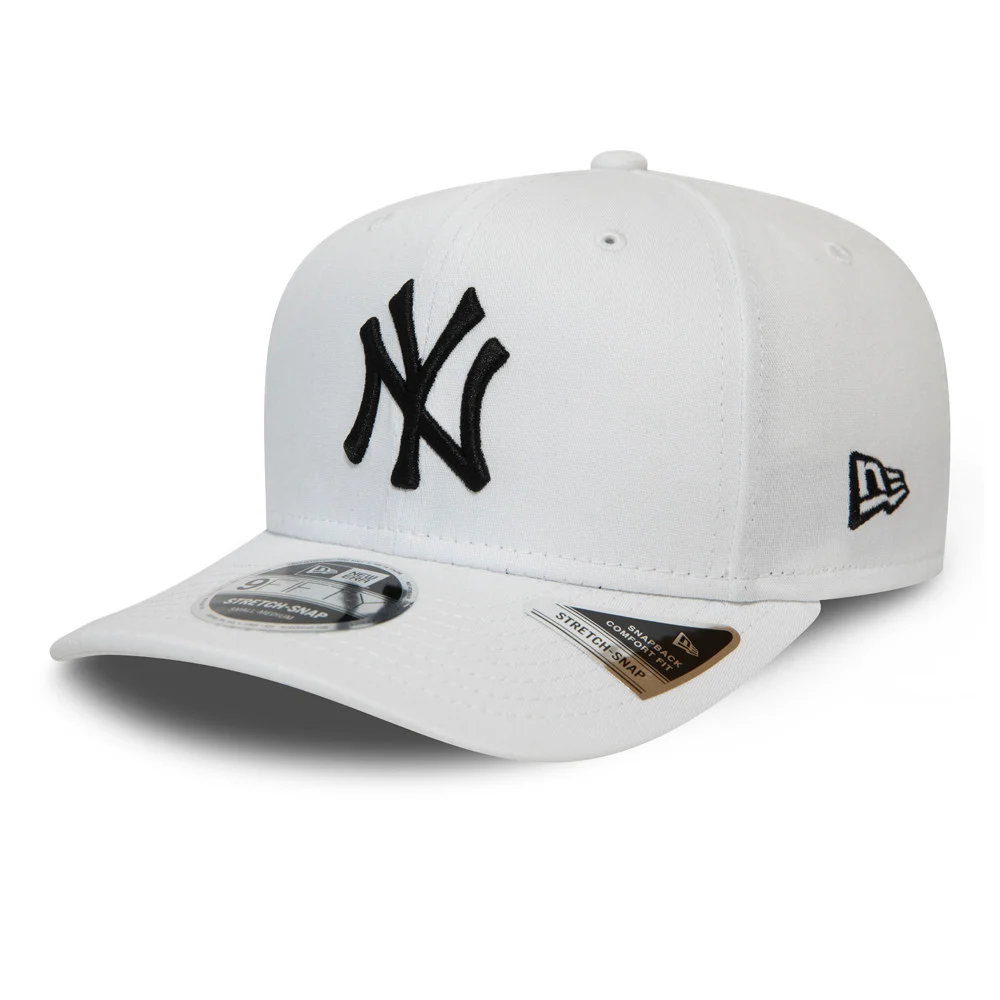 Irregularidades Sin alterar tal vez Tinino Baseball & Sports. Gorra New York Yankees Essential 9FIFTY Stretch  Snap Cap (Blanco)