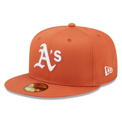 Picture of Gorra  New Era Oakland Athletics League Essential Naranja 59FIFTY Fitted