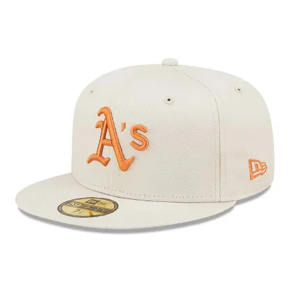 Picture of Gorra New Era Oakland Athletics League Essential  59Fifty, Beige 