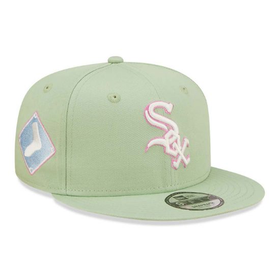 Imagen de Gorra New Era Chicago White Sox Pastel Patch 9FIFTY Snapback , Verde