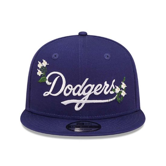 Imagen de Gorra New Era LA Dodgers Flower Wordmark 9FIFTY Snapback