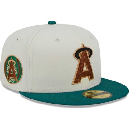 Picture of Gorra New Era 59Fifty Fitted Cap Los Angeles Angels White Cooperstown Collection
