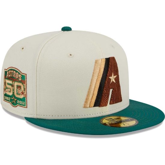 Picture of Gorra New Era Houston Astros White Cooperstown Collection Camp 59Fifty 