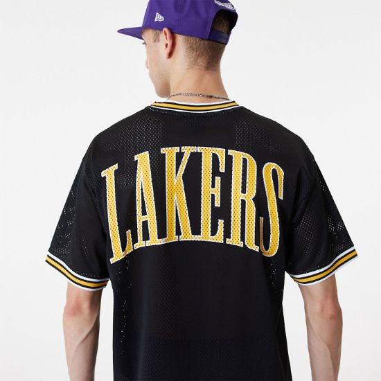 Imagen de Camiseta New Era LA Lakers NBA Lifestyle Mesh Oversized