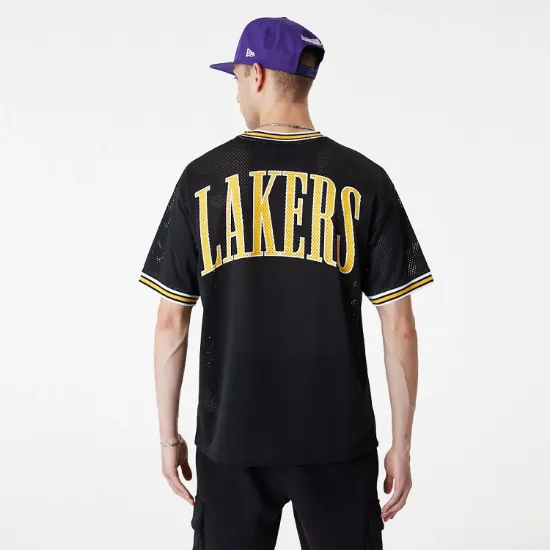 Imagen de Camiseta New Era LA Lakers NBA Lifestyle Mesh Oversized