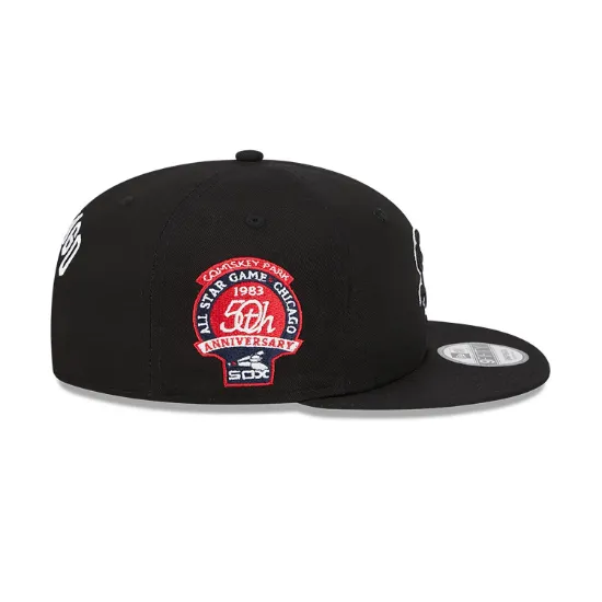 Imagen de Gorra New Era Chicago White Sox Side Patch 9FIFTY Snapback