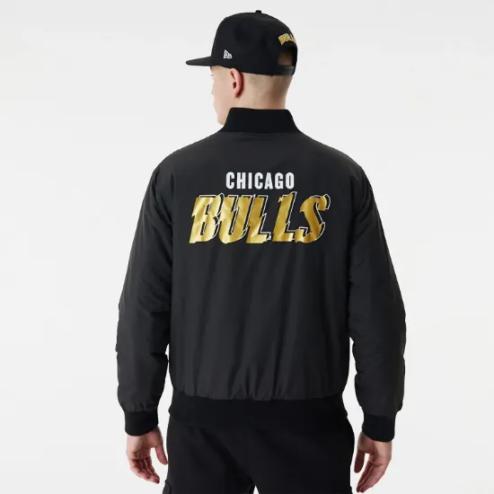 Imagen de Chaqueta Bomber New Era Chicago Bulls