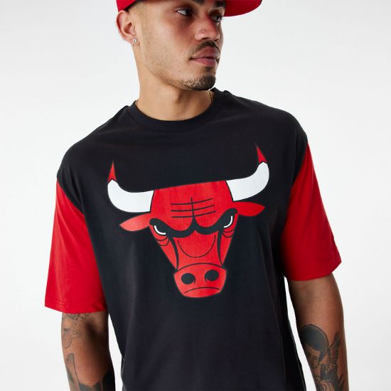 Imagen de Camiseta New Era Chicago Bulls NBA Colour Block Oversized