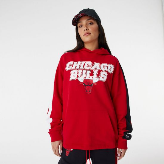 Imagen de Sudadera New Era Chicago Bulls NBA Cut and Sew Oversized