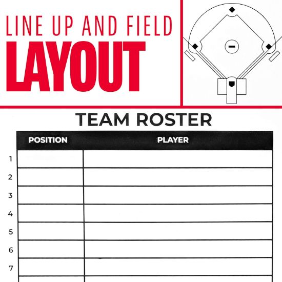 Imagen de Tabla de Entrenador / Equipo Franklin Sports MLB Coaches Clipboard