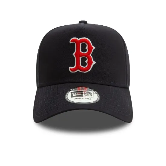 Imagen de Gorra New Era Boston Red Sox Patch 9FORTY E-Frame Navy