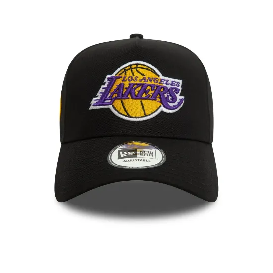 Imagen de Gorra New Era Los Angeles Lakers 9FORTY E-Frame Negro