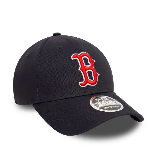 Imagen de Gorra New Era Boston Red Sox MLB Navy 9FORTY Stretch Snap Adjustable Cap