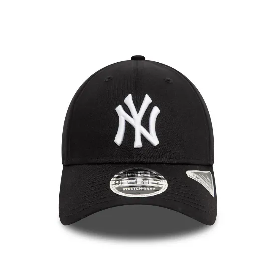 Imagen de Gorra New Era New York Yankees MLB Black 9FORTY Stretch Snap Adjustable Cap