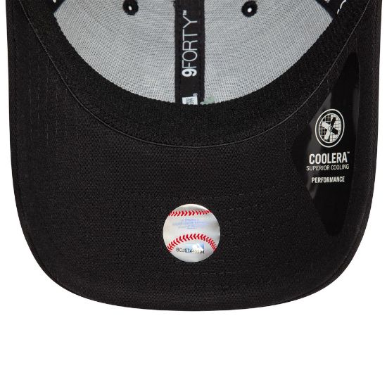 Imagen de Gorra New Era New York Yankees MLB Black 9FORTY Stretch Snap Adjustable Cap