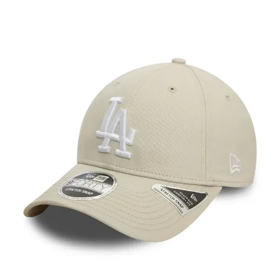 Imagen de Gorra Los Angeles Dodgers MLB Cream 9FORTY Stretch Snap Adjustable Cap