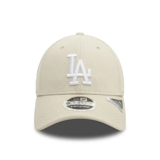 Imagen de Gorra Los Angeles Dodgers MLB Cream 9FORTY Stretch Snap Adjustable Cap