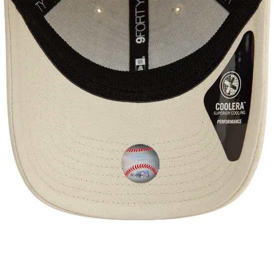 Imagen de Gorra Los Angeles Dodgers MLB Cream 9FORTY Stretch Snap Adjustable Cap