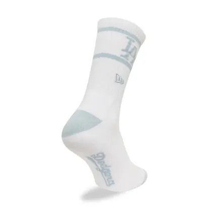 Imagen de Calcetines New  Era LA Dodgers MLB Seasonal Blanco y Azul (1 Par) 