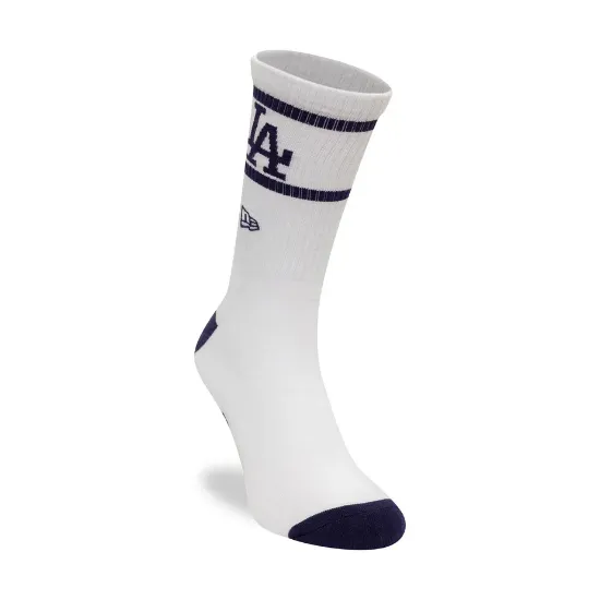 Imagen de Calcetines  New Era LA Dodgers MLB Seasonal Blanco y Azul Navy (1 Par) 