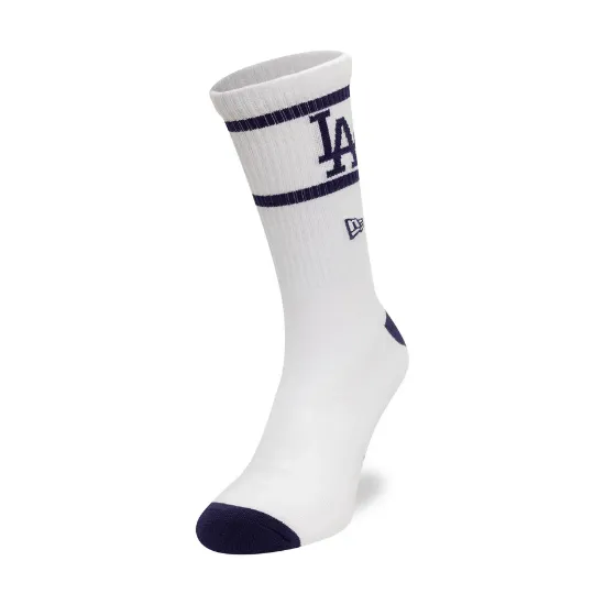 Imagen de Calcetines  New Era LA Dodgers MLB Seasonal Blanco y Azul Navy (1 Par) 