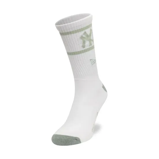 Imagen de Calcetines New Era New York Yankees MLB Seasonal Blanco y Verde (1 par) 