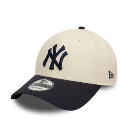 Imagen de Gorra New Era  New York Yankees Colour Block 9FORTY Crema 