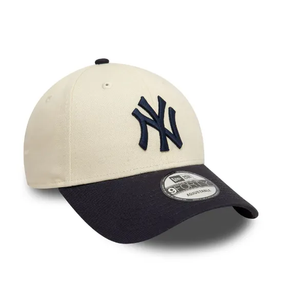 Imagen de Gorra New Era  New York Yankees Colour Block 9FORTY Crema 