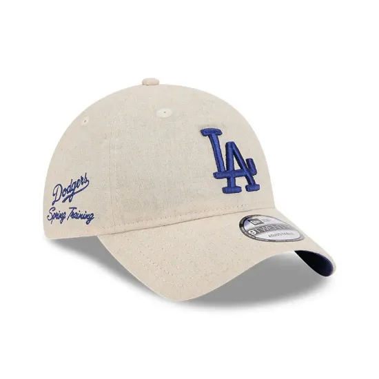 Imagen de Gorra New Era LA Dodgers Spring Training Fan Pack 2025 9TWENTY Crema